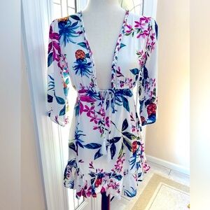 Blue Island Cover Up Kimono